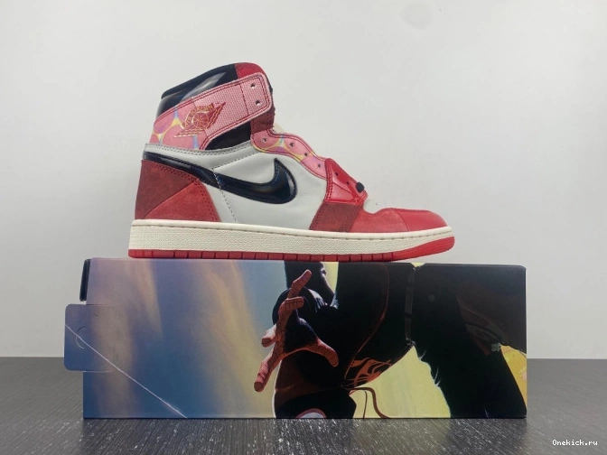 One Kick Spider-Man Spider-Verse the OG 1 Across Jordan DV1748-601 High 0813